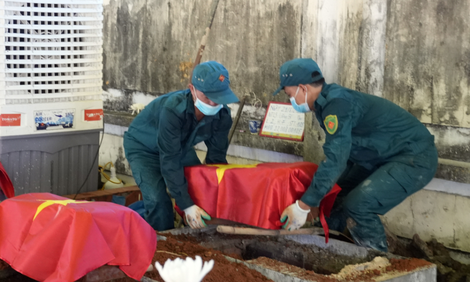 T&igrave;m kiếm, quy tập v&agrave; x&aacute;c định danh t&iacute;nh h&agrave;i cốt liệt sĩ