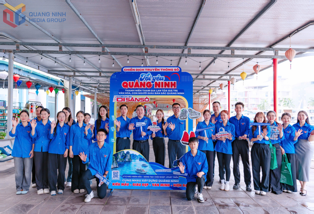 Đoàn phường Tuần Châu phối hợp với Đoàn Ban Quản lý Di sản thế giới Vịnh Hạ Long - Yên Tử triển khai Không gian trải nghiệm