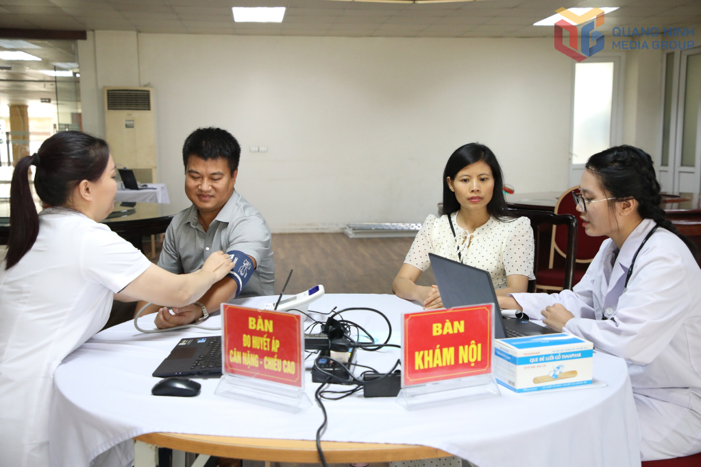 Chương trình khám sức khỏe định kỳ, khám sàng lọc miễn phí toàn dân năm 2026 bao gồm nhiều hạng mục thăm khám, xét nghiệm, nhằm phát hiện sớm bệnh tật và quản lý sức khỏe người dân.