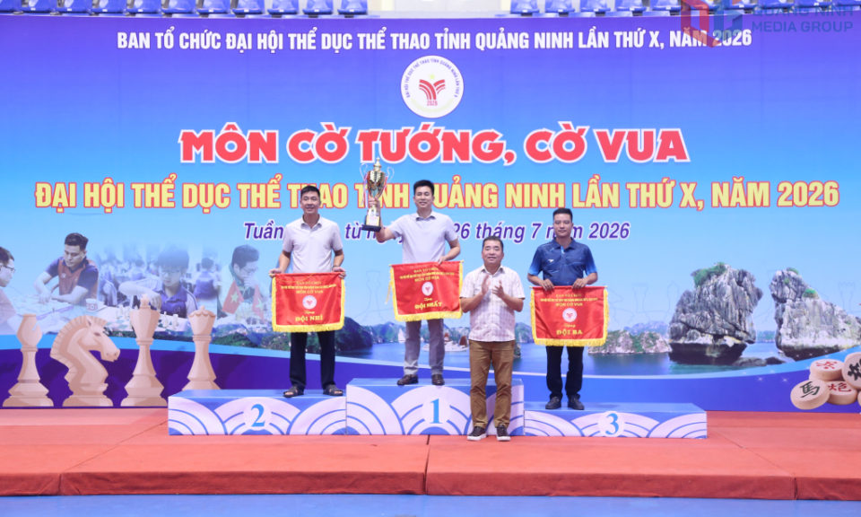 Bế mạc Giải cờ Đại hội TDTT tỉnh 