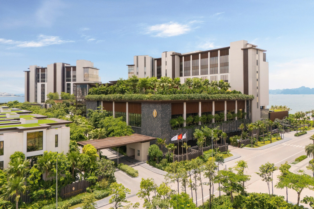 Khu nghỉ dưỡng InterContinental Halong Bay. Ảnh: IHG